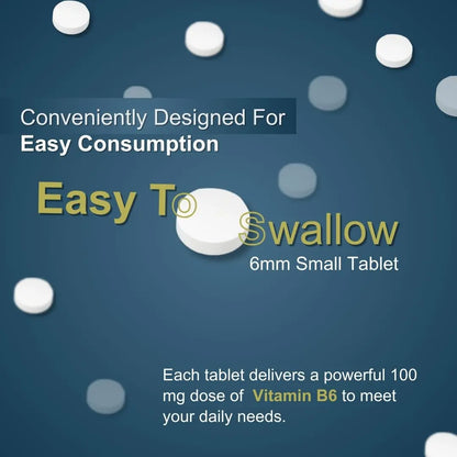 Vitamin B6 Pyridoxine 100mg Supplement Tablets Arc Health Nutrition