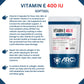 Vitamin E 400IU Softgel Capsules for Skin and Immune Health- Antioxidant
