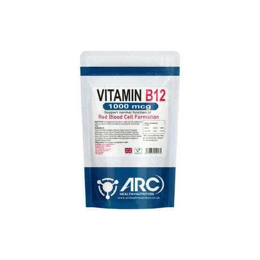 Vitamin B12 Methylcobalamin 1000mcg - 365 Tablets Food Supplement 