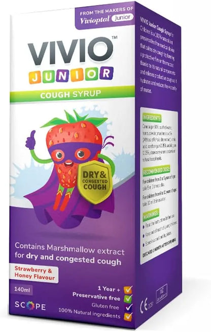 Vivio Junior Cough Syrup - 140ml VIVIO