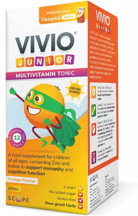 Vivio Junior Multivitamin Tonic - 250ml VIVIO