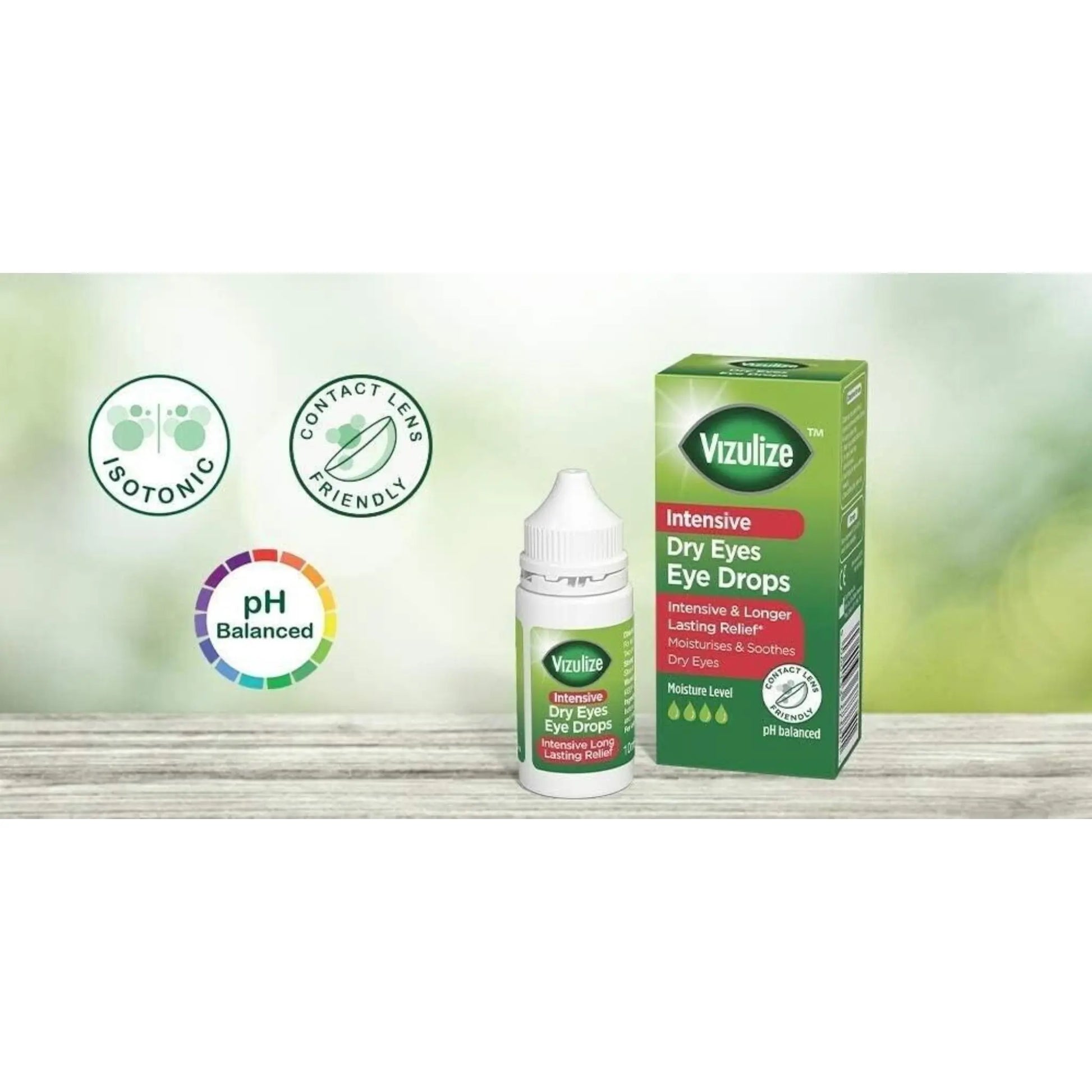 Vizulize Intensive Dry Eye Drops - 10ml Vizulize