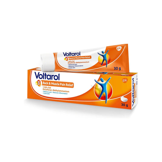 Voltarol Back & Muscle 1.16% Pain Relief 30g Gel - Arc Health Nutrition