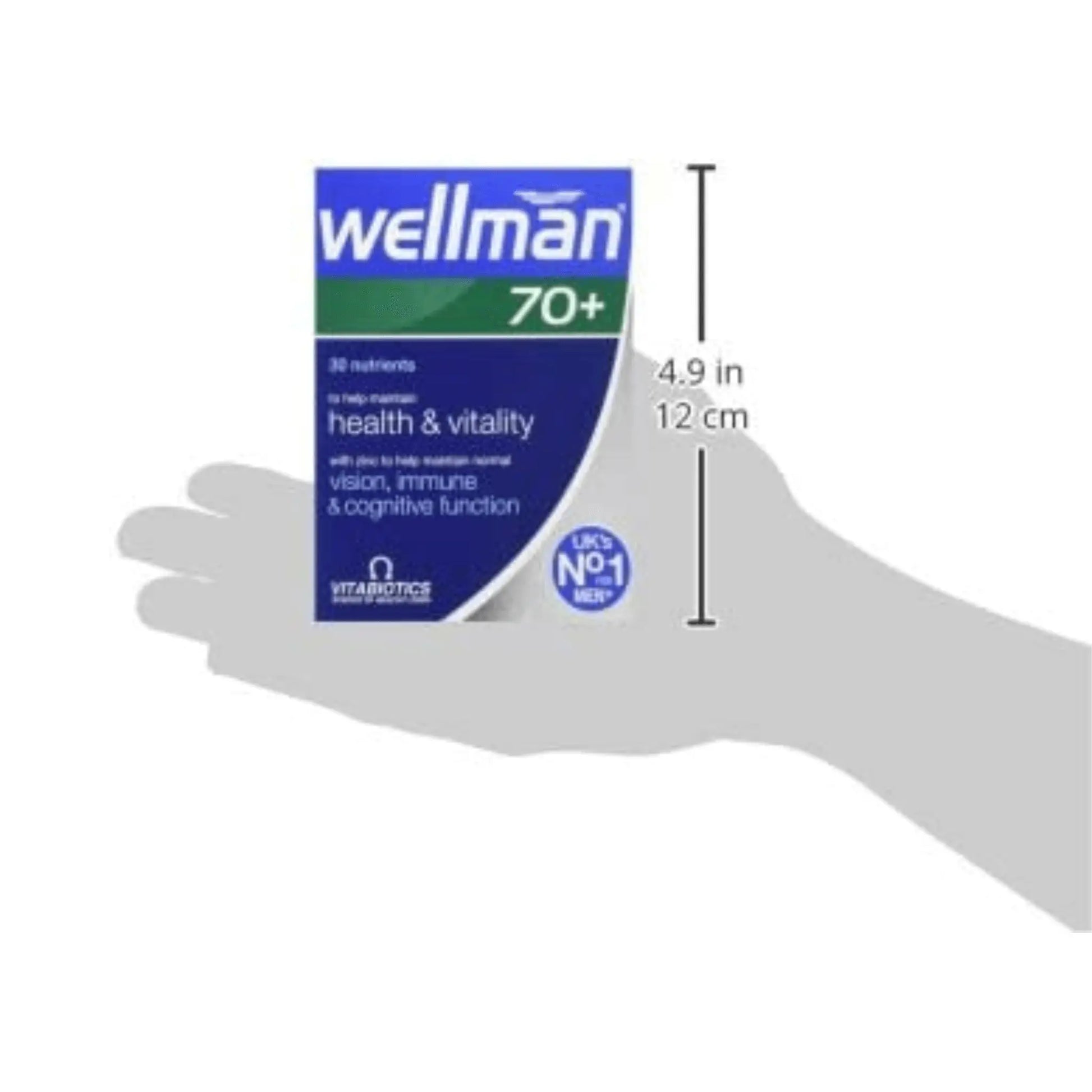 Wellman 70 Plus 30 Tablets - Arc Health Nutrition