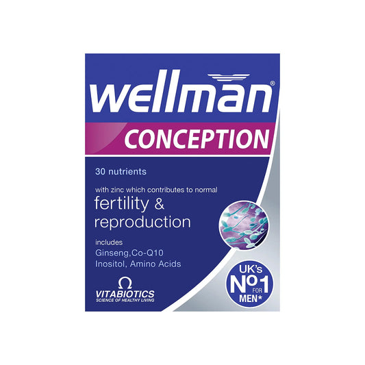 Wellman Vitabiotics Conception 30 Tablets - Arc Health Nutrition UK Ltd