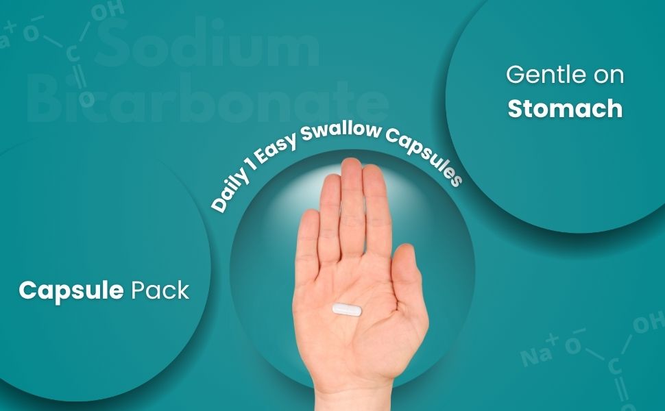 Sodium Bicarbonate 500mg 28 Capsules