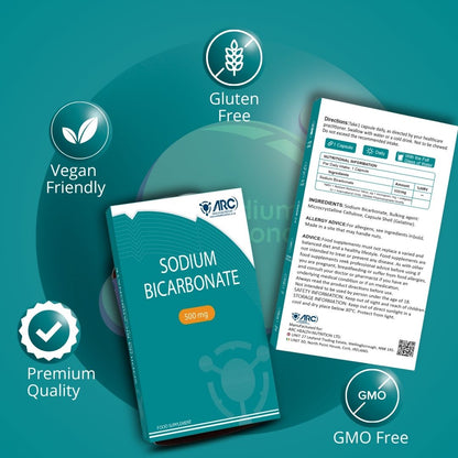 Sodium Bicarbonate 500mg 28 Capsules