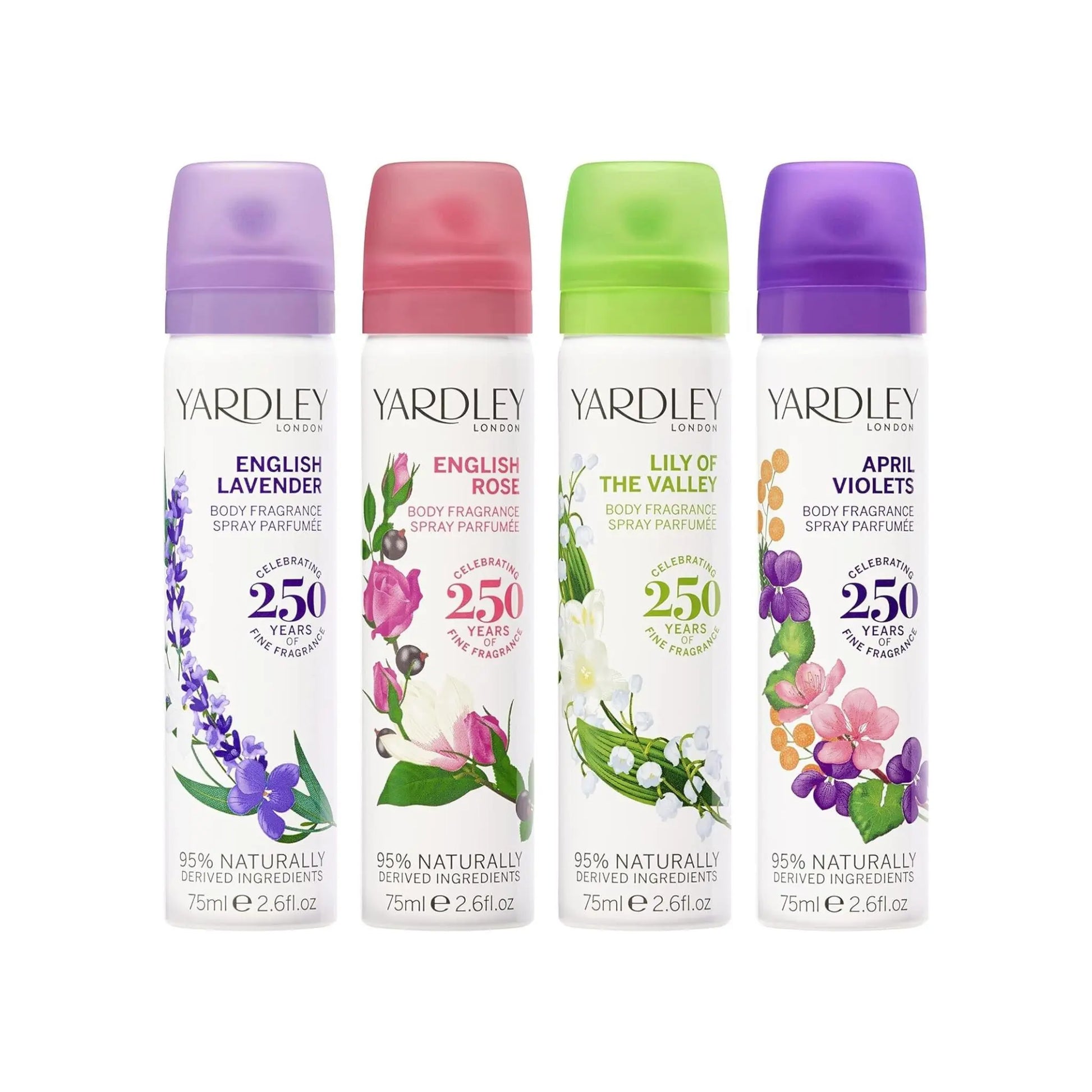 Yardley APRIL VIOLETS Body Spray Fragrance 75ml Yardley