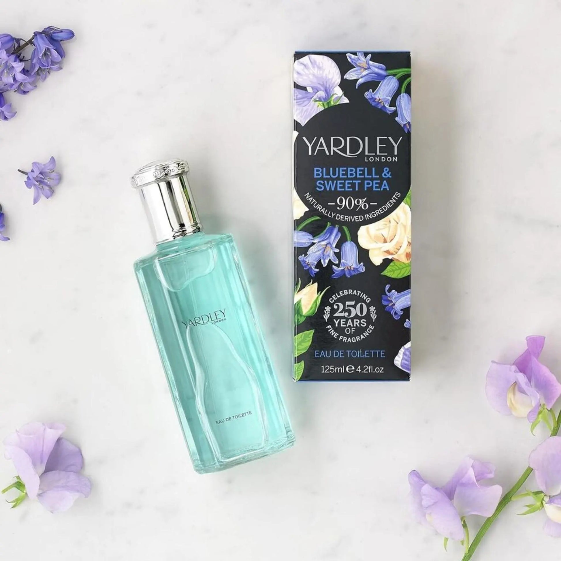 Yardley London Bluebell and Sweet pea Eau de Toilette 125ml Yardley