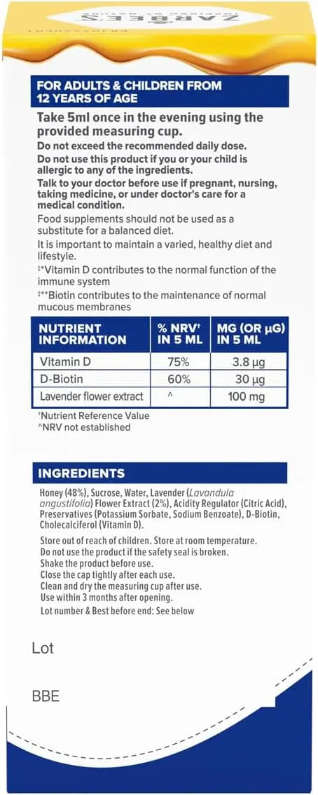 Zarbee's Adult Evening Immune Support Liquid - 120ml Zarbees