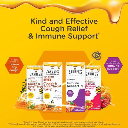 Zarbee's Children's Immune Support Liquid - 120ml Zarbees