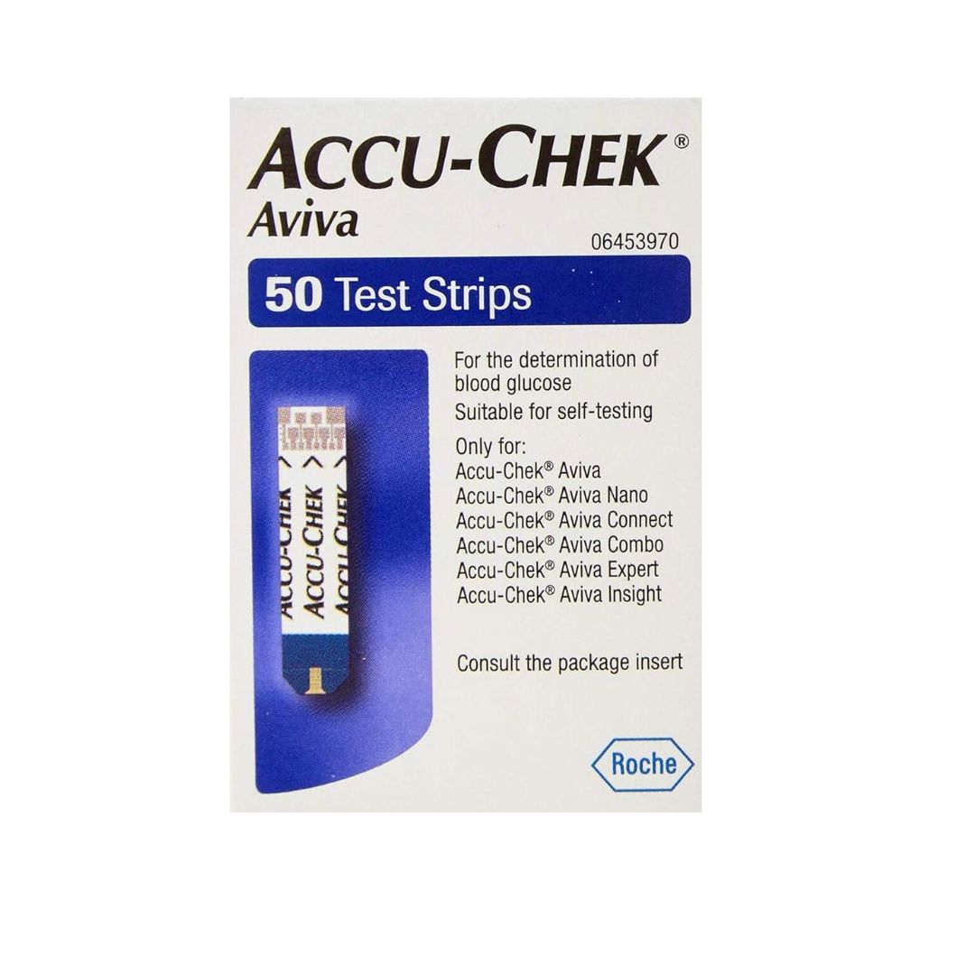 Accu-Chek Aviva Test Strips - 50 Strips