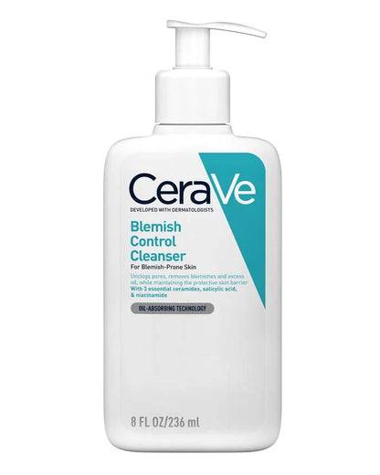 CeraVe Blemish Control Cleanser With Hyaluronic Acid & Ceramides 236ml