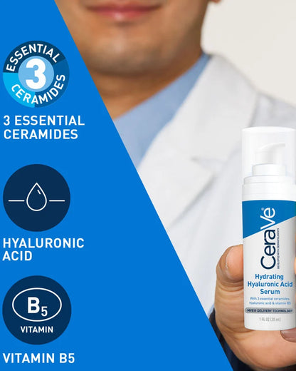 CeraVe Hydrating Hyaluronic Acid Serum 30ml