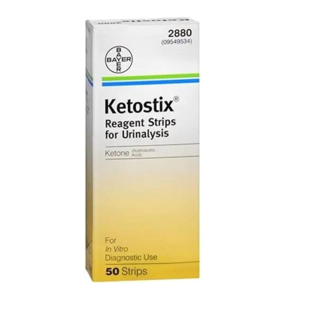 Ketostix Reagent Strips for Urinalysis 50 x 2