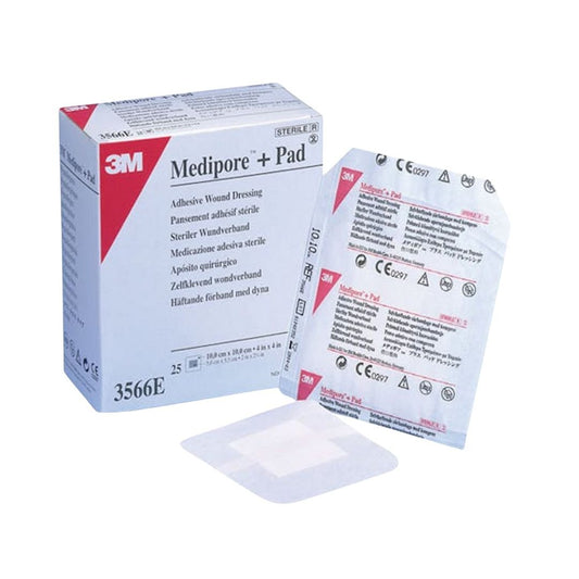 3M Medipore Plus Pad Sterile Adhesive Dressing