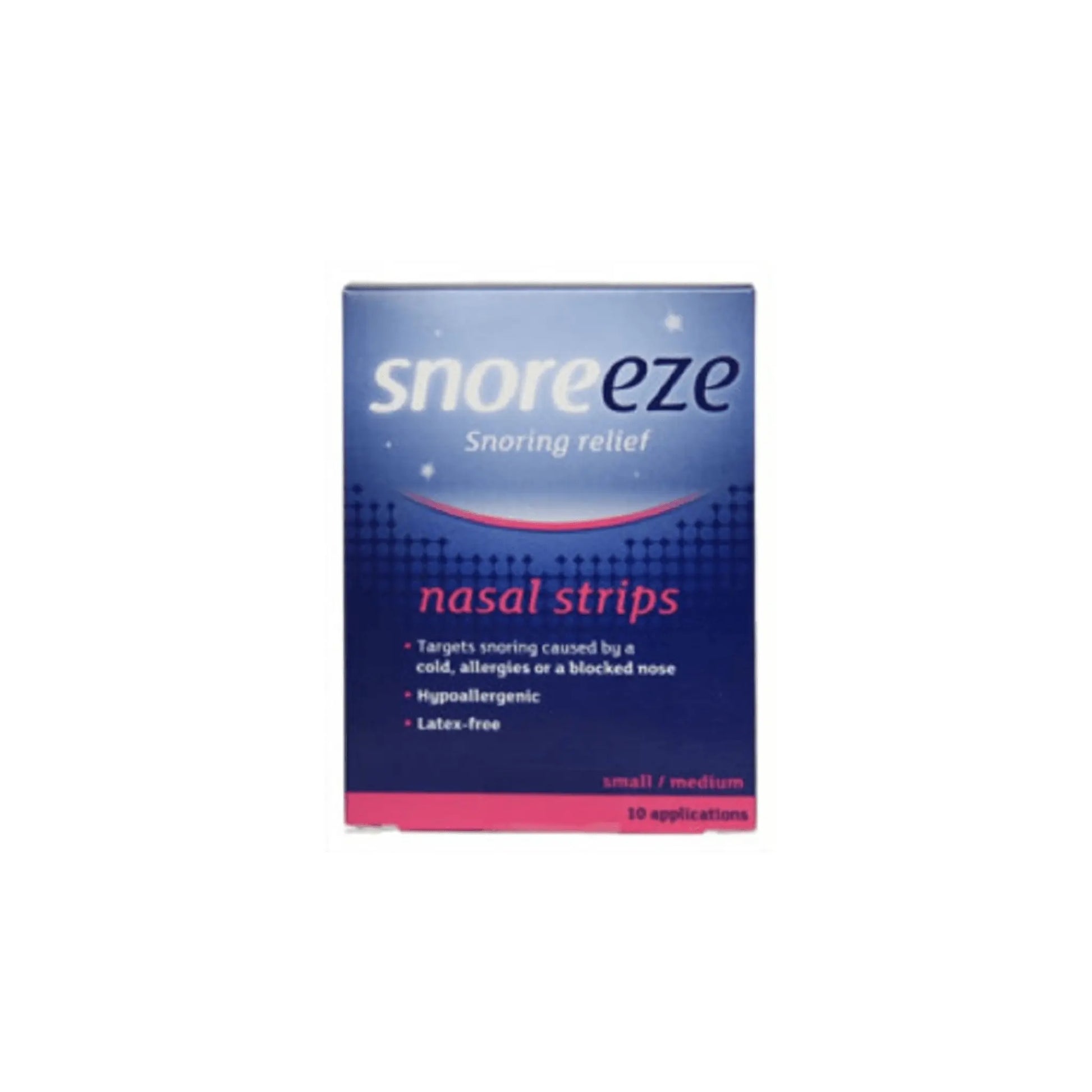 Snoreeze small/medium Snoring Relief 10 Nasal Strips - Arc Health Nutrition