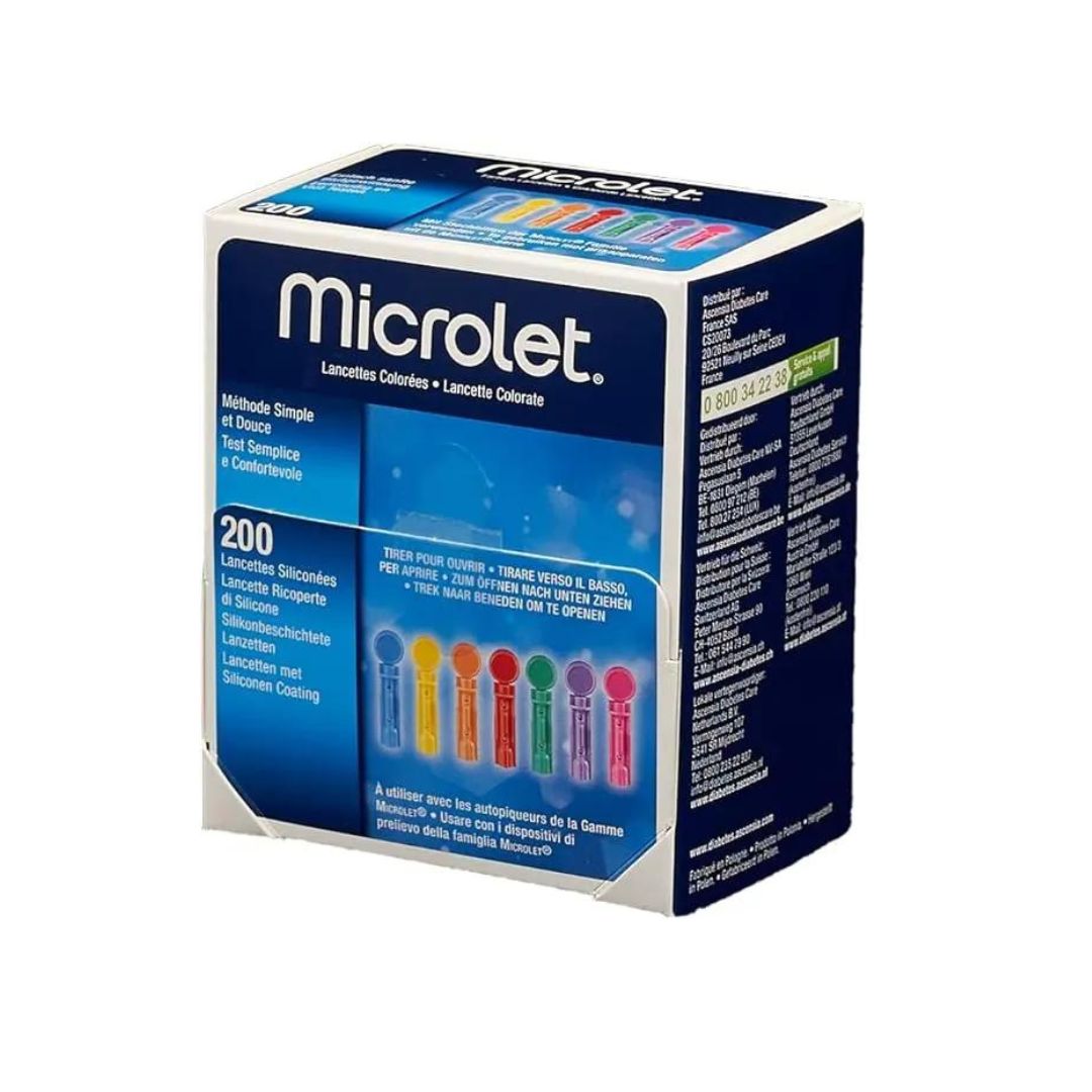 Bayer Microlet Lancets - 200 pcs