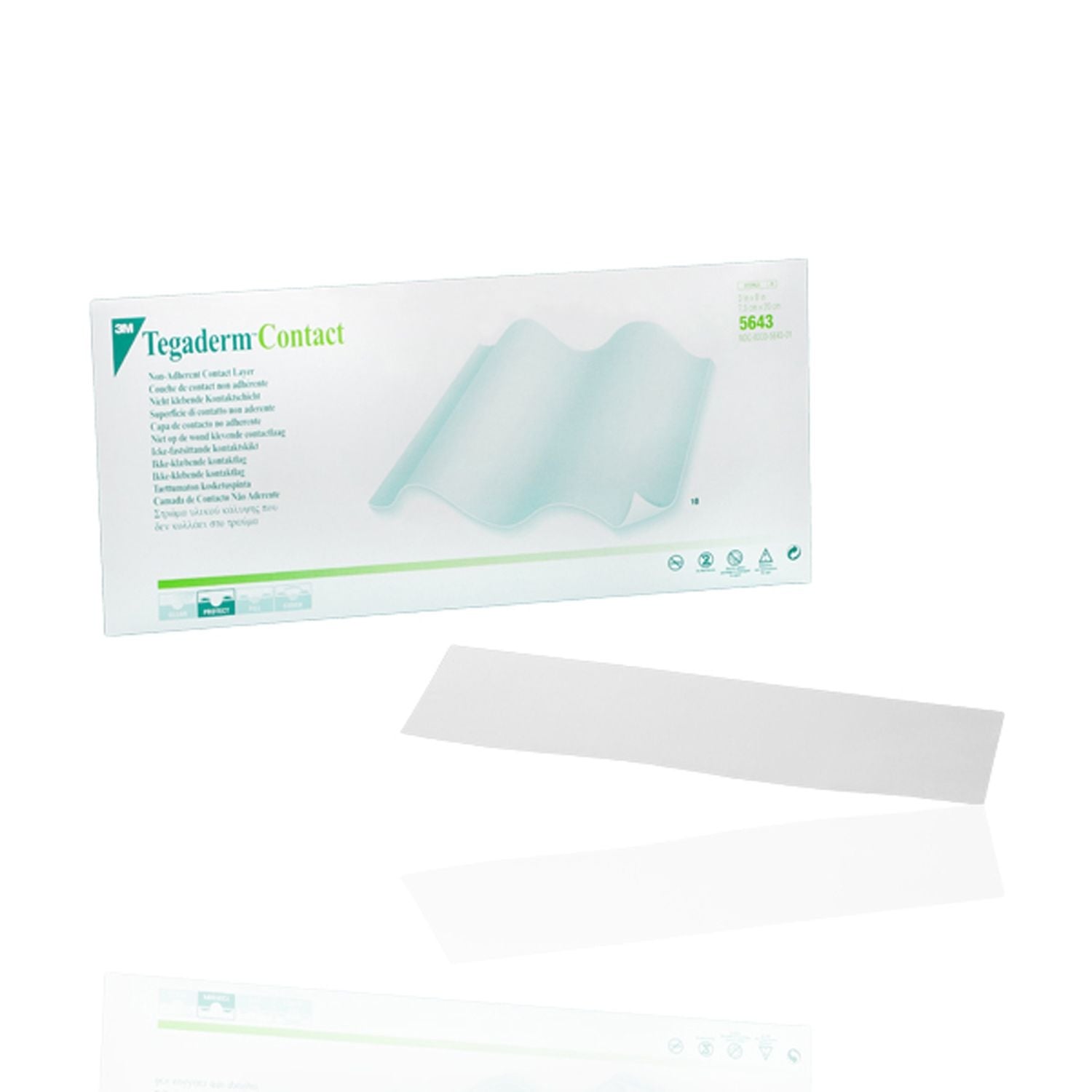 3M Tegaderm Contact Dressing | 20 x 25cm | Pack of 5