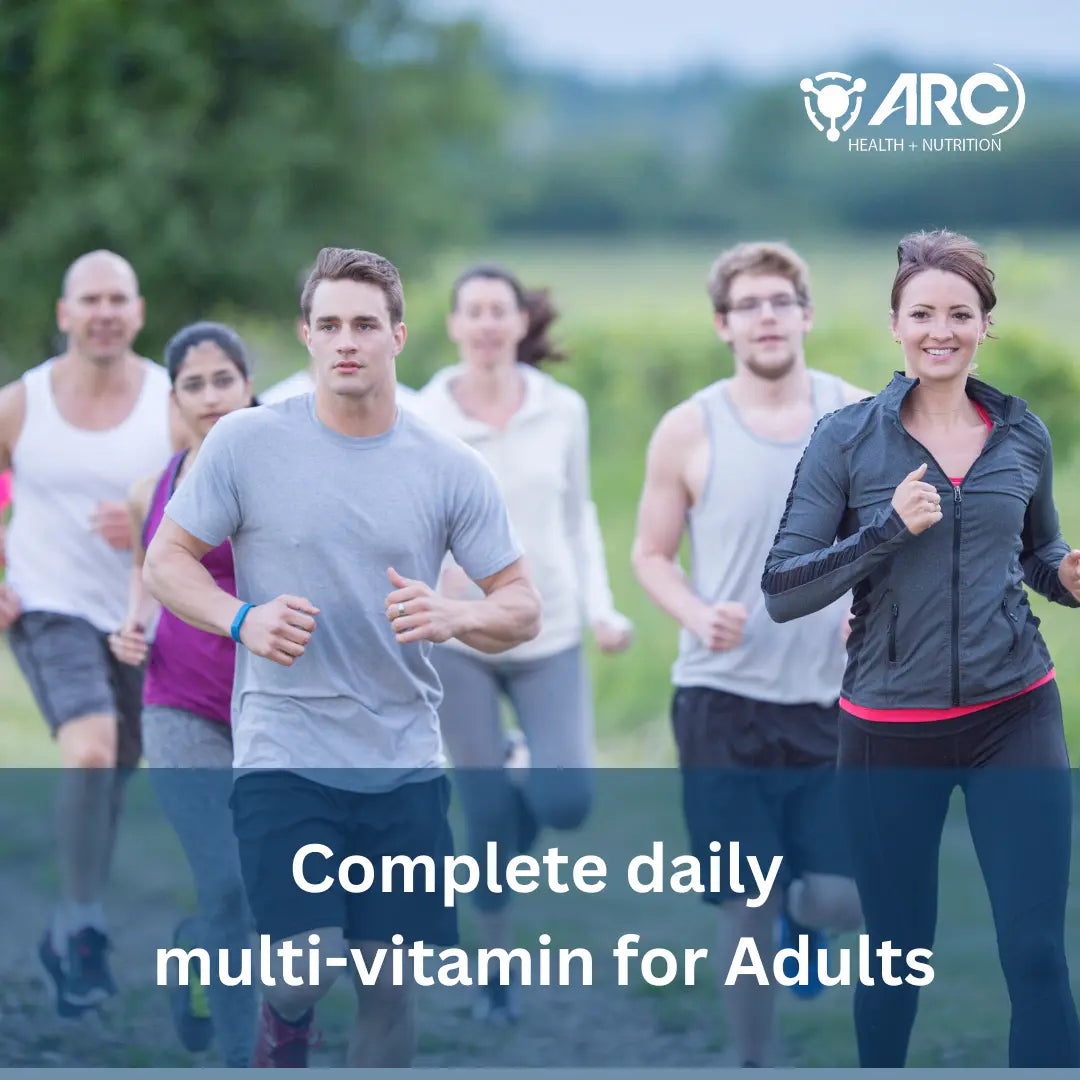 Arc Nutrition Multi Vitamins and Mineral A-Z  vegetarian 360 tablets ARC) HEALTH+NUTRITION WWW.ARCHEALTHNUTRITION.CO.UK