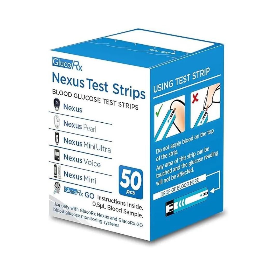 GlucoRx Nexus Test Strips