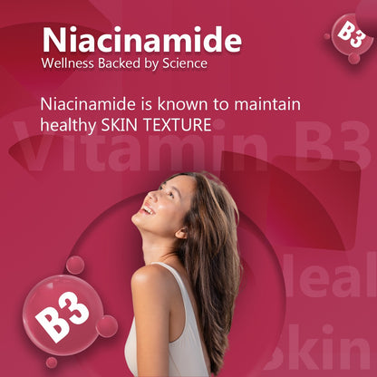 Vitamin B3 Niacinamide Niacin 500mg Tablets for men & women