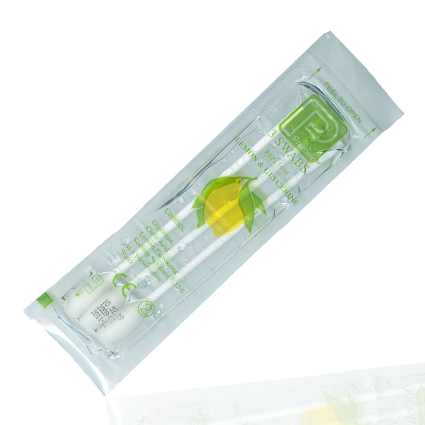 Glycerin Swabsticks | Lemon | Pack of 25 Sachets