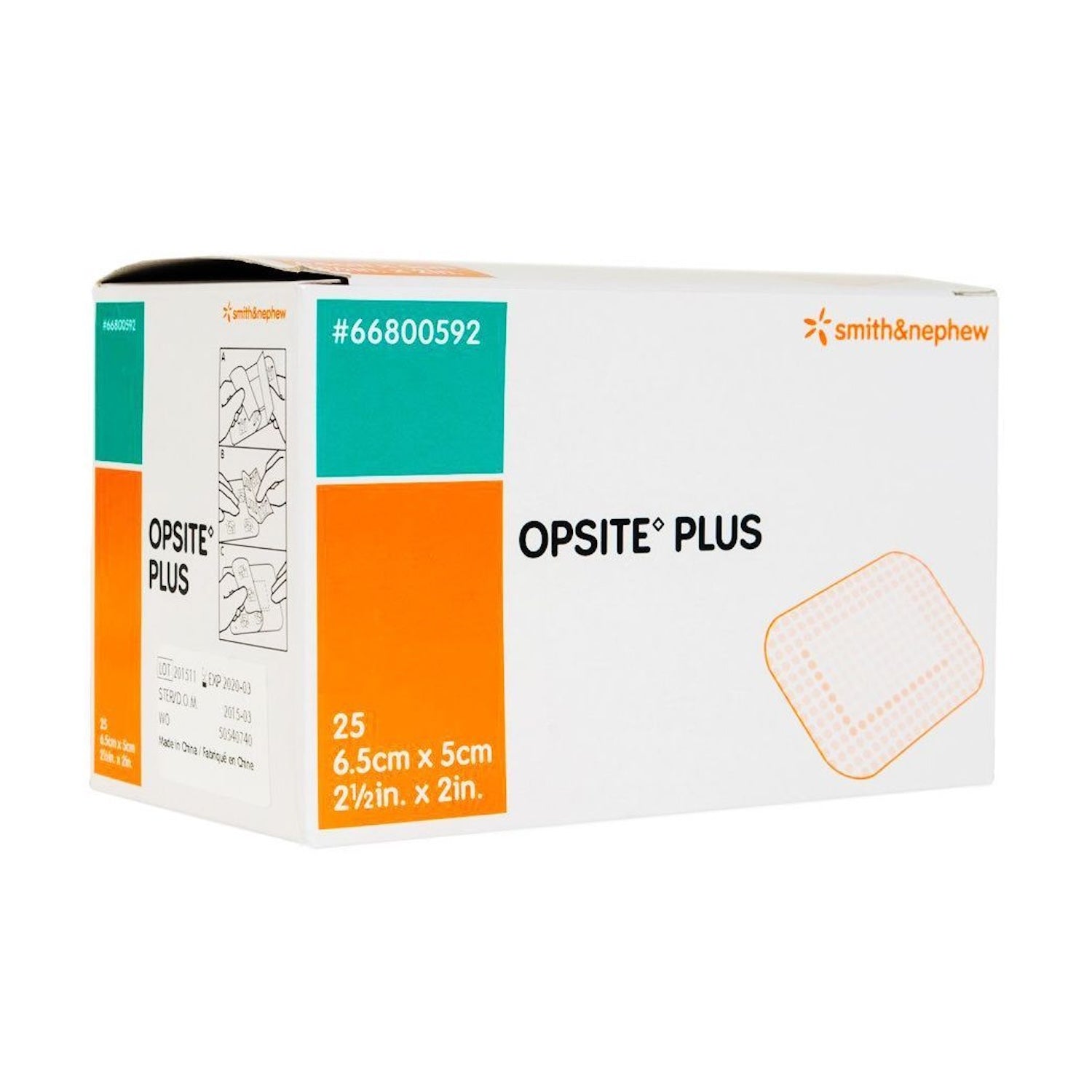 Opsite Post-Op Dressing | 6.5 x 5cm | Pack of 100