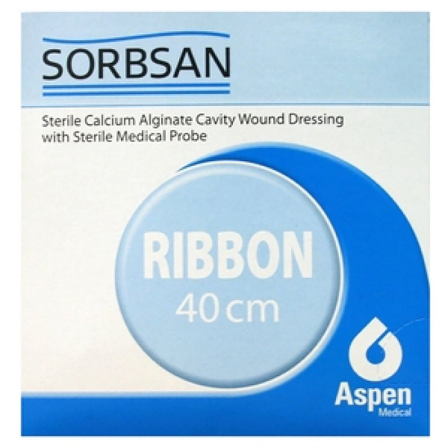 Sorbsan Ribbon with Probe Cavity Dressing | 40cm x 1g | Pack of 5