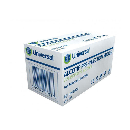 PDI Alcotip Swab 3 x 3cm 70% Alcohol | Pack of 100