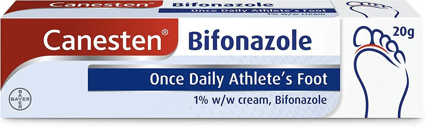 Canesten Bifonazole Once Daily 1% w/w Cream - 20g