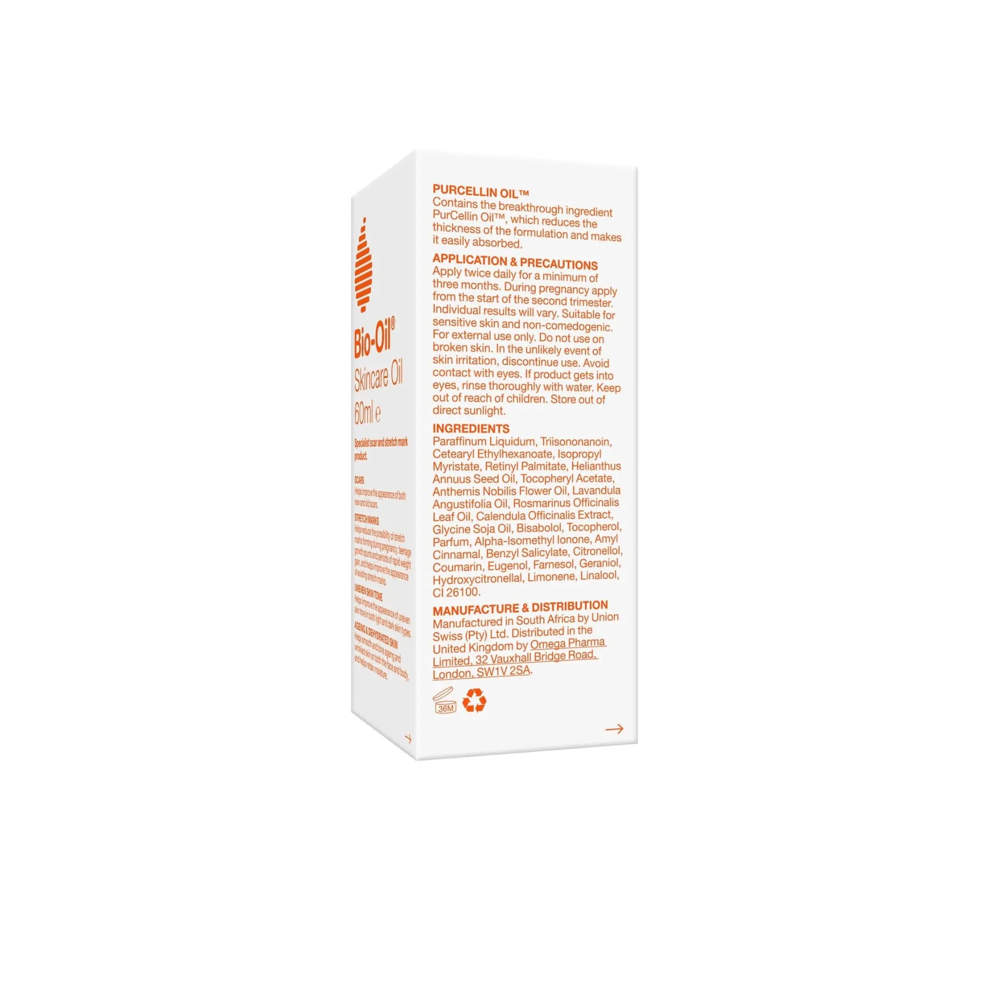 Bio Oil 60ml Skincare Oil - Arc Health Nutrition UK Ltd 