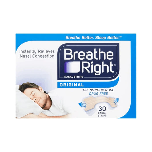 Breathe Right Nasal Strips Original Small/Medium 30s - Arc Health Nutrition UK Ltd 