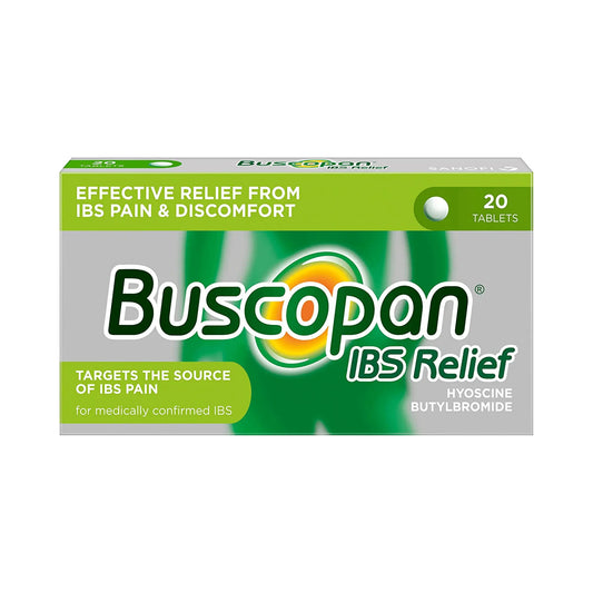 Buscopan IBS Relief 20 Tablets - Arc Health Nutrition UK Ltd 