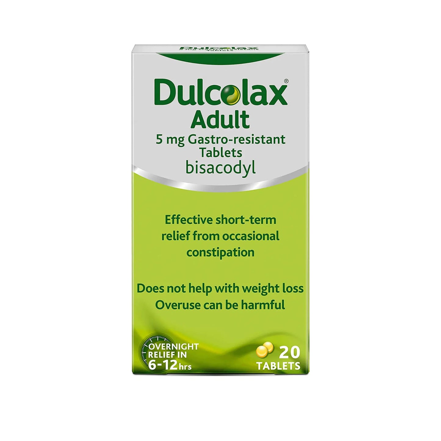 Dulcolax Laxative 5mg 20 Tabs - Arc Health Nutrition UK Ltd 