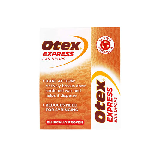 Otex Express 10ml Ear Drops - Arc Health Nutrition UK Ltd 