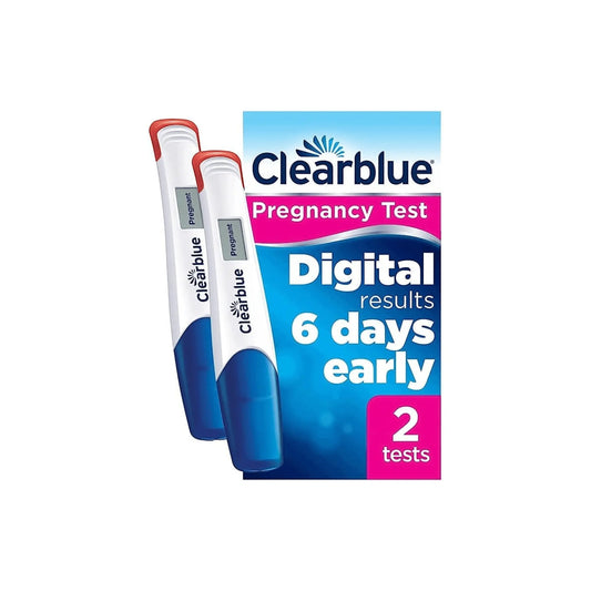 Pregnancy Test - Clearblue Digital Ultra Early (10mIU/ml), No Test Can Tell You Sooner 2 Digital Tests - Arc Health Nutrition UK Ltd 