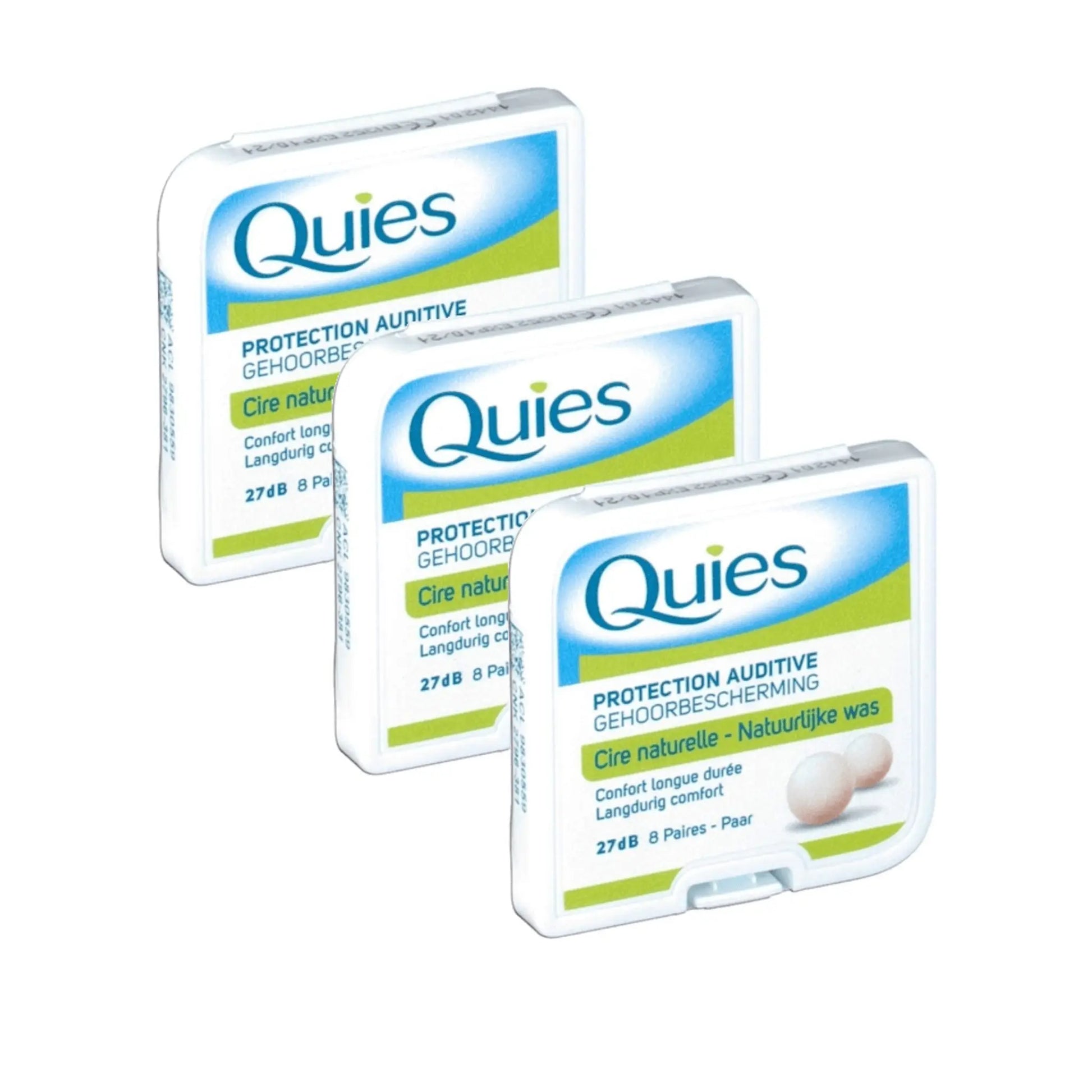 Quies Boules Nat Wax Earplugs x 12 - Arc Health Nutrition UK Ltd 