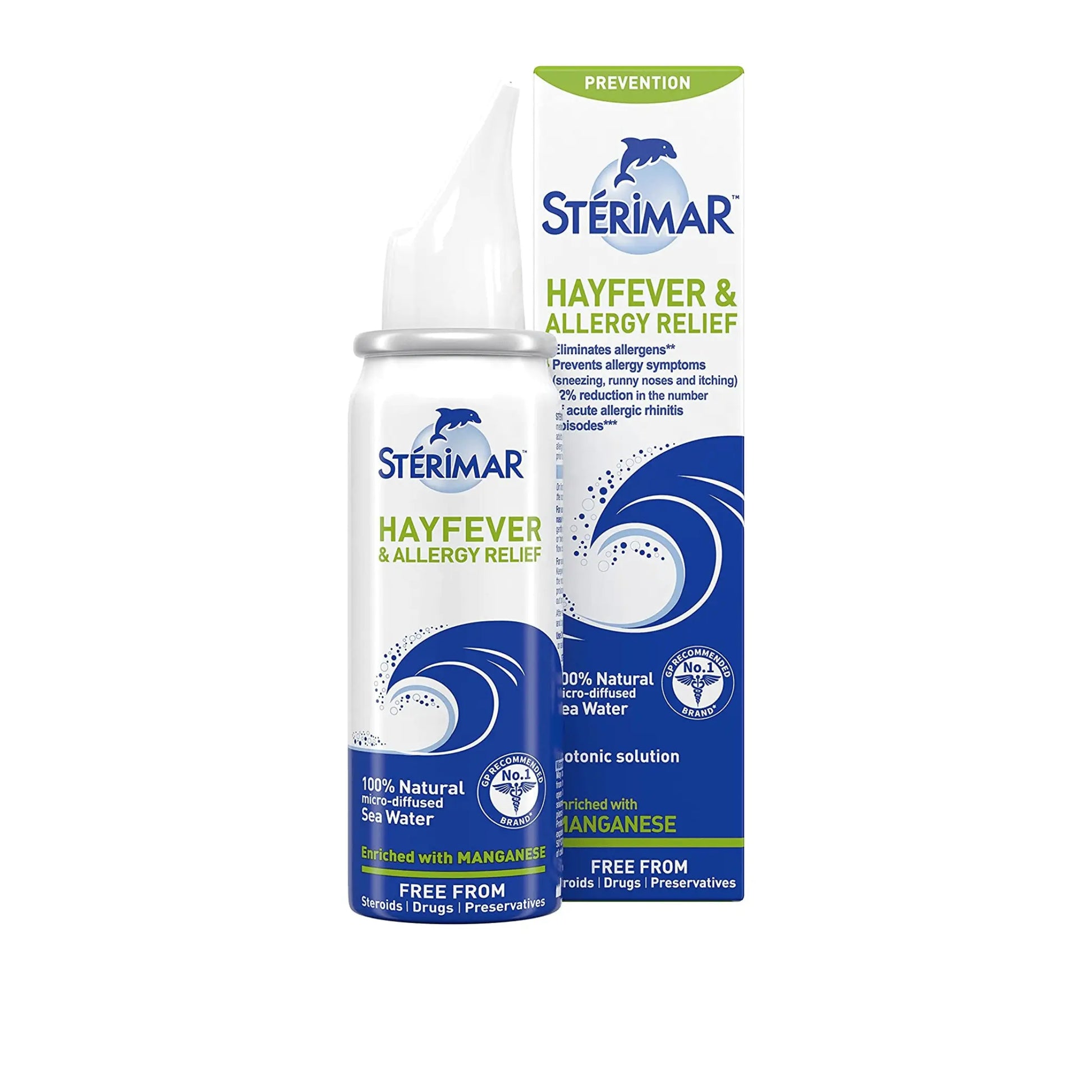 STERIMAR Hayfever and Allergy Relief 50 ml Nasal Spray - Arc Health Nutrition UK Ltd 