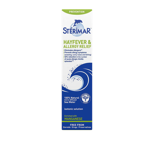 STERIMAR Hayfever and Allergy Relief 50 ml Nasal Spray - Arc Health Nutrition UK Ltd 