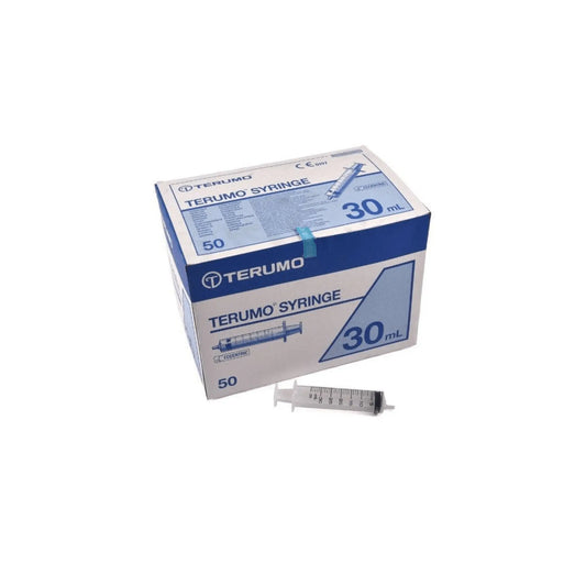 TERUMO Leur Slip Tip 30ml 50 Syringe - Arc Health Nutrition UK Ltd 