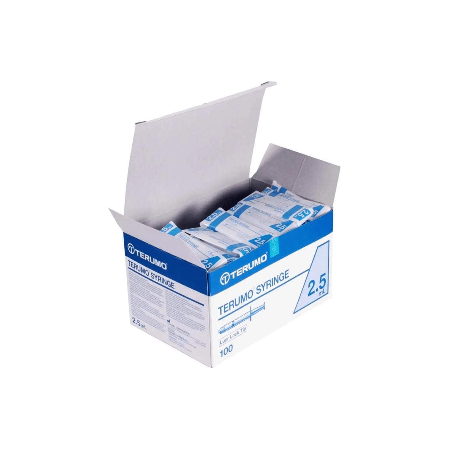 Terumo 2.5ml Disposable 100 Syringes - Arc Health Nutrition UK Ltd 