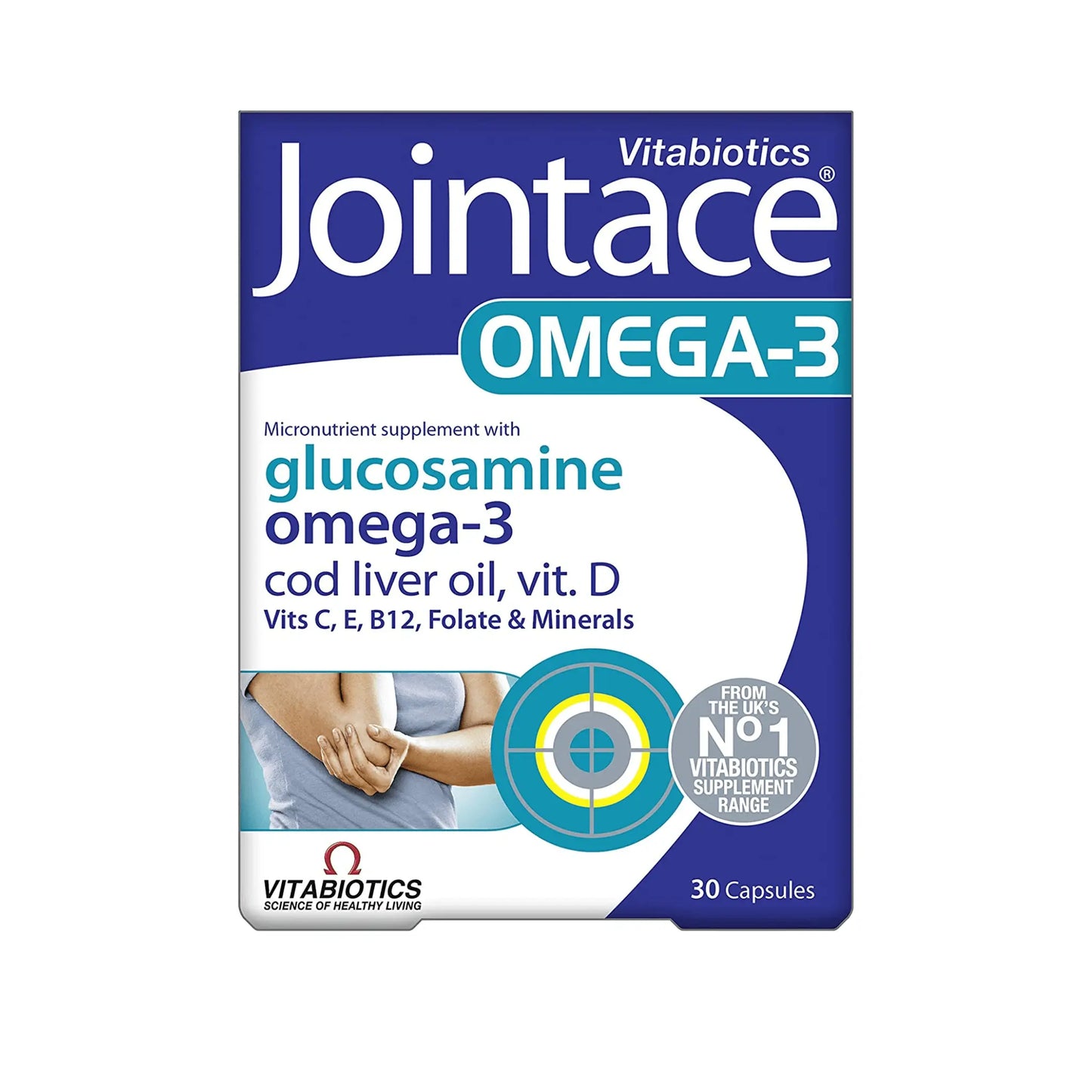 Vitabiotics Jointace Glucosamine and Omega3 30 Capsules - Arc Health Nutrition UK Ltd 