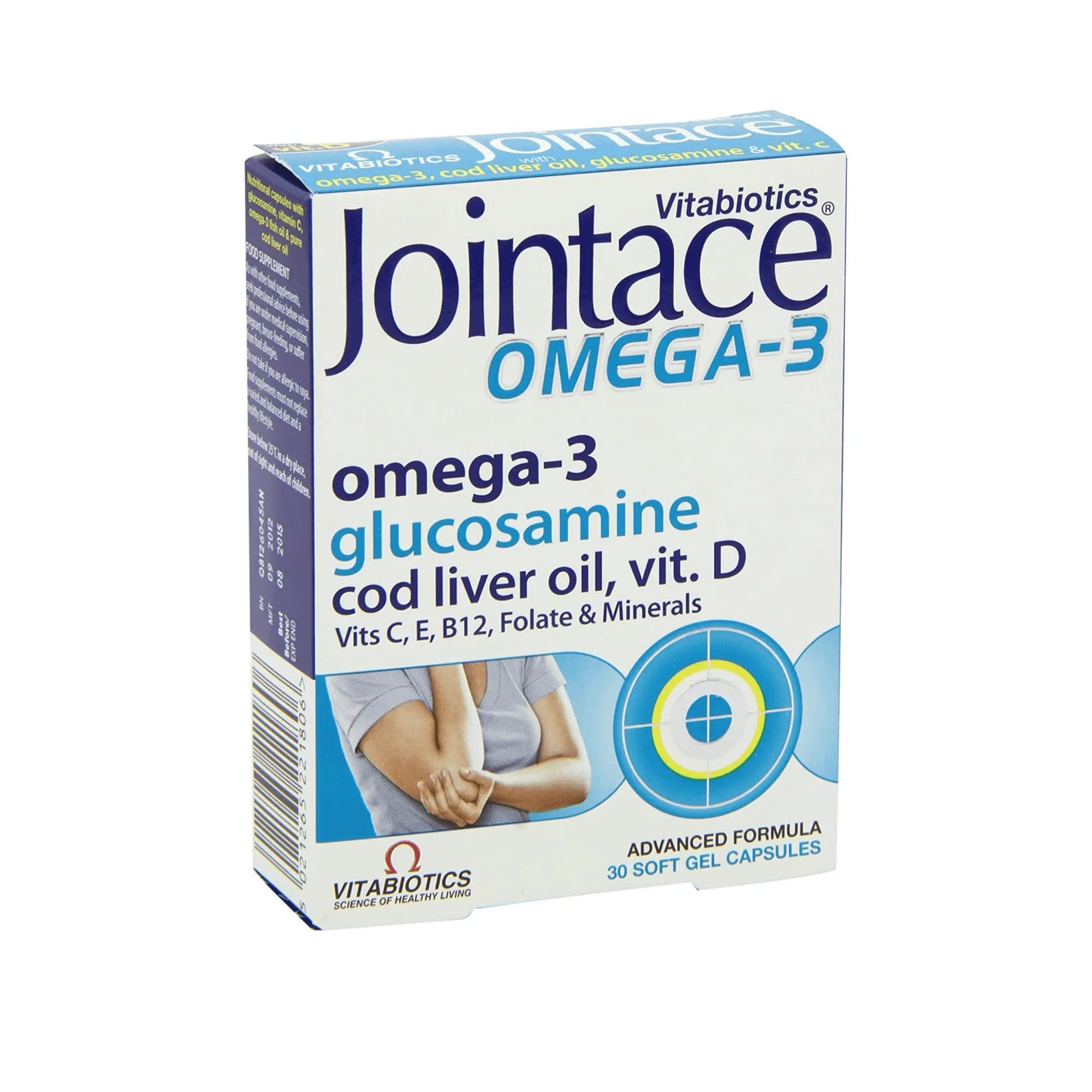 Vitabiotics Jointace Glucosamine and Omega3 30 Capsules - Arc Health Nutrition UK Ltd 