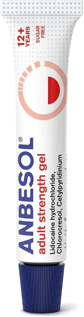 Anbesol Adult Strength Gel, 10 Gram - Arc Health Nutrition UK Ltd 