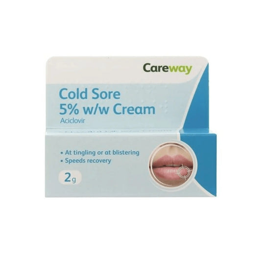 Careway Cold Sore 2g Cream - Arc Health Nutrition UK Ltd 