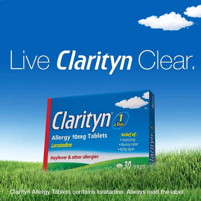 Clarityn Allergy Relief Tablet x 30 - Arc Health Nutrition UK Ltd 