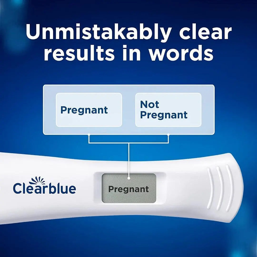 Clearblue Pregnancy Test Ultra Early Triple-Check & Date Combo Pack, 3 Tests (1 Digital, 2 Visual) - Arc Health Nutrition UK Ltd 