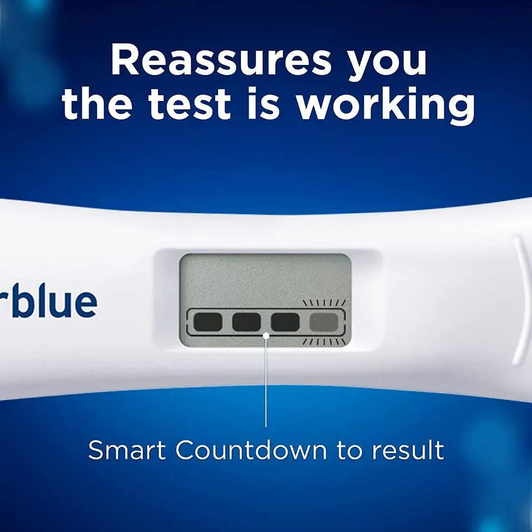 Clearblue Pregnancy Test Ultra Early Triple-Check & Date Combo Pack, 3 Tests (1 Digital, 2 Visual) - Arc Health Nutrition UK Ltd 