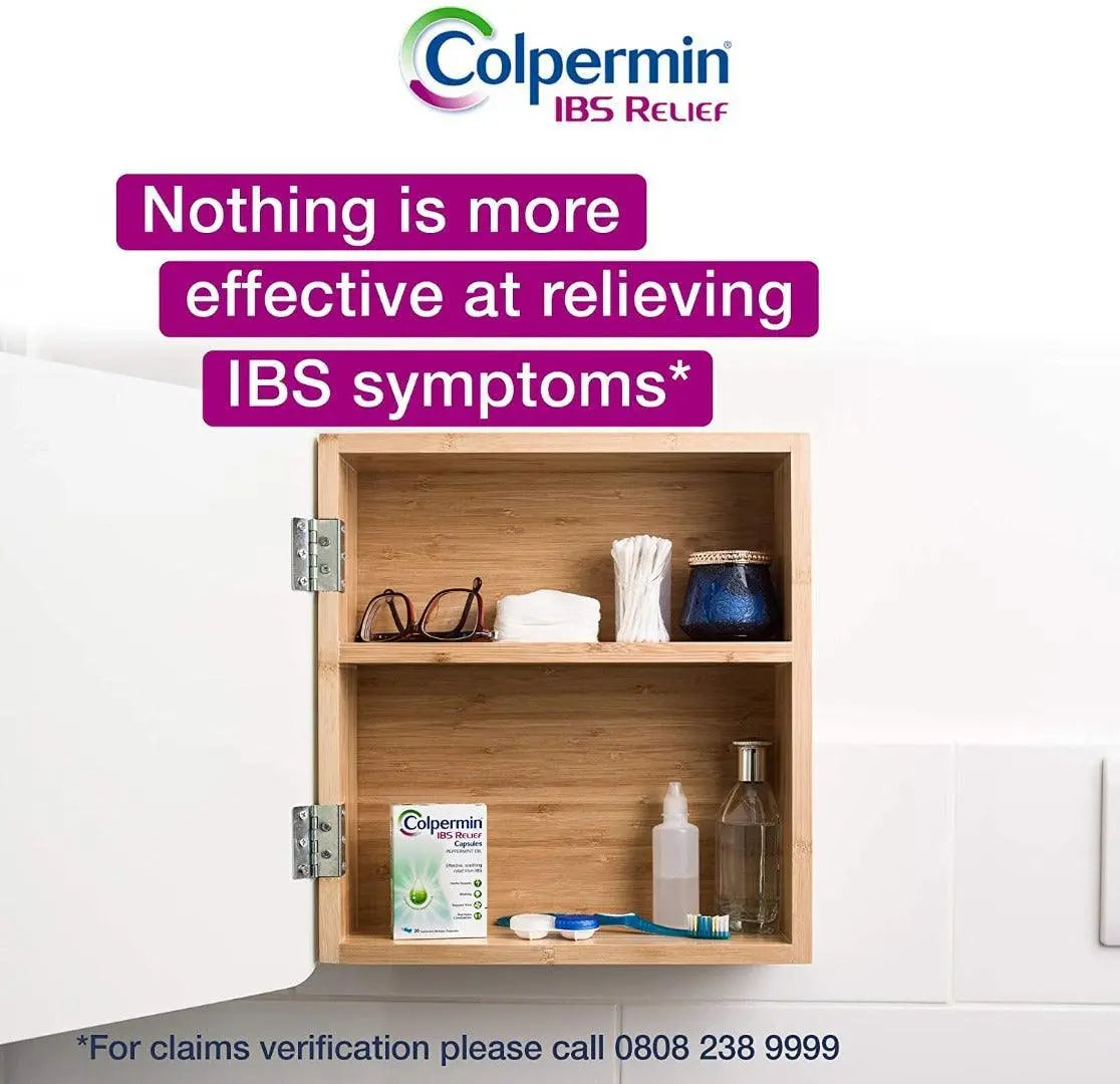 Colpermin IBS Relief 100 Capsules - Arc Health Nutrition UK Ltd 